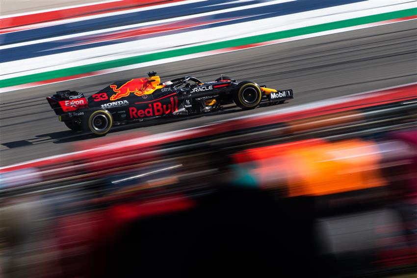 Red bull F1 Car in Texas